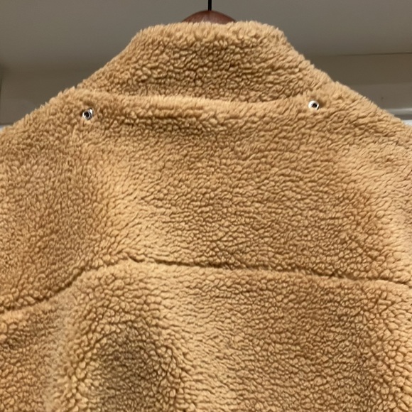 NWT Stitch and Feather Signature8 Fluffy Oversized Teddy Bear Hoodie Jacket - Picture 16 of 16